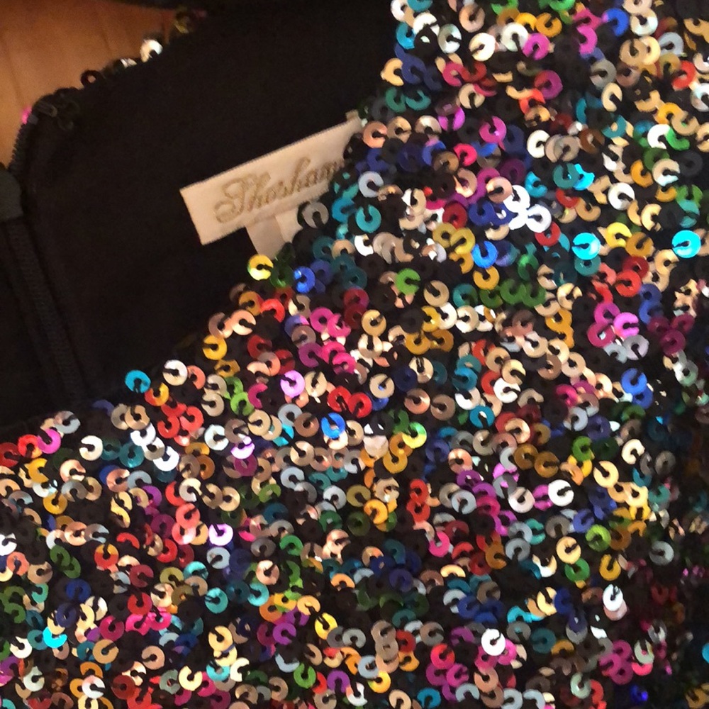 Shoshanna sequined party dress